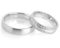 ELEGANTE SILBERRINGE, EXKLUSIVE PARTNERRINGE, EHERINGE 7 ELEGANTE SILBERRINGE, EXKLUSIVE PARTNERRINGE, EHERINGE -Modejuwelier Geschäft 129 5mm breit 1 9mm stark 1