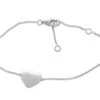 Herz Armband Silber Zart Schmuck 925 Sterling Silber