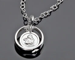 TAUFRING, TAUFKETTE SILBER, TAUFRINGE ENGEL, TAUFGESCHENK, TAUFSCHMUCK