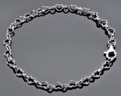 HERZARMBAND, SILBERARMBAND, BETTELARMBAND, SCHMUCK ONLINE