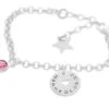 Kinderarmband Mit Gravur 925 Sterling Silber Geburtsstein