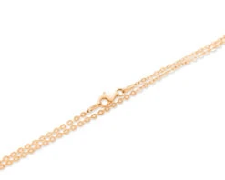 50 Cm ANKERKETTE ROSÈ VERGOLDET