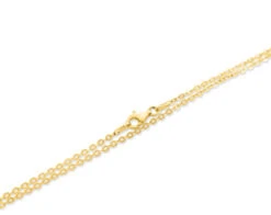 70 Cm ANKERKETTE VERGOLDET