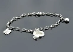 SILBERARMBAND, 925 SILBER, BETTELARMBAND GLÜCKSBRINGER -Modejuwelier Geschäft b3d76d7a50fe4973b6a3b95af7c2c8c7