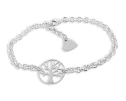 LEBENSBAUM, SILBER ARMBAND, GESCHENKSCHACHTEL, SILBERSCHMUCK, -Modejuwelier Geschäft dsc 2463