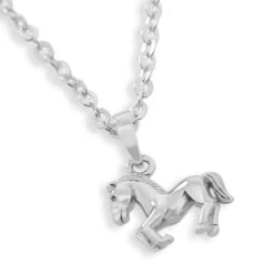 Pferd Anhänger Kette Mädchen Pferde Pony