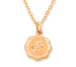 KINDERKETTE ROSÉ VERGOLDET, SCHMUCK ZUR TAUFE