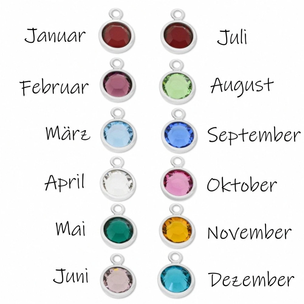 SILBERSCHMUCK, KETTE LEBENSBAUM, MONATSSTEIN, DESIGNERSCHMUCK 2 SILBERSCHMUCK, KETTE LEBENSBAUM, MONATSSTEIN, DESIGNERSCHMUCK – Bild 2