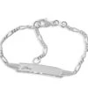 ID Armband Silber Gravur Kinderschmuck Armkettchen