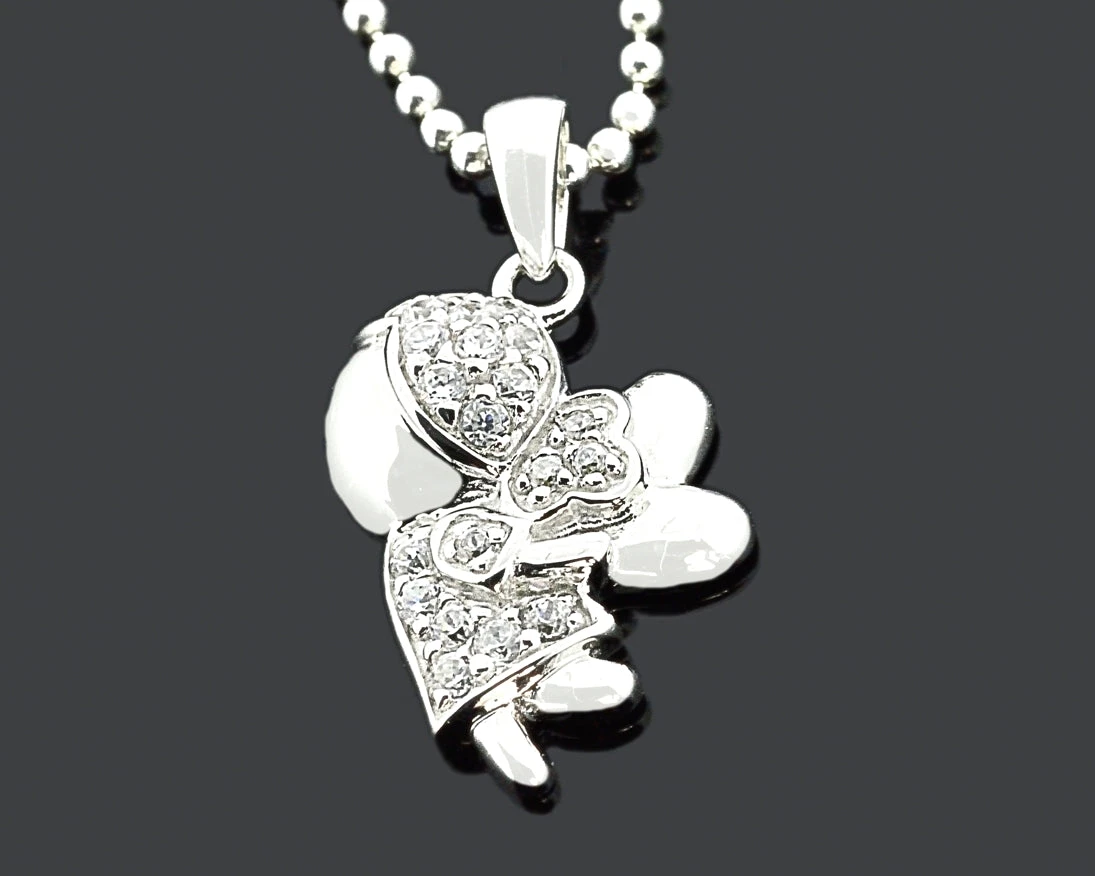 ENGEL KETTE, KETTE SCHUTZENGEL, TAUFKETTE, TAUFSCHMUCK SILBER 2 ENGEL KETTE, KETTE SCHUTZENGEL, TAUFKETTE, TAUFSCHMUCK SILBER – Bild 2