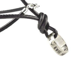 MÄNNERKETTE MIT GRAVUR, RING ERSATZ, RING MIT NAMEN -Modejuwelier Geschäft img4636