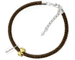 DAMENARMBAND, DESIGNER ARMBAND, LEDERARMBAND, SILBERSCHMUCK HERZEN