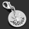 TAUFSCHMUCK MIT GRAVUR, SCHMUCK ZUR TAUFE, ENGEL CHARM