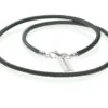 LEDERKETTE, LEDERBAND, HERRENSCHMUCK, NAPPALEDER KETTE