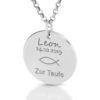 TAUFKETTE MIT GRAVUR NAMENSKETTE 925 SILBER