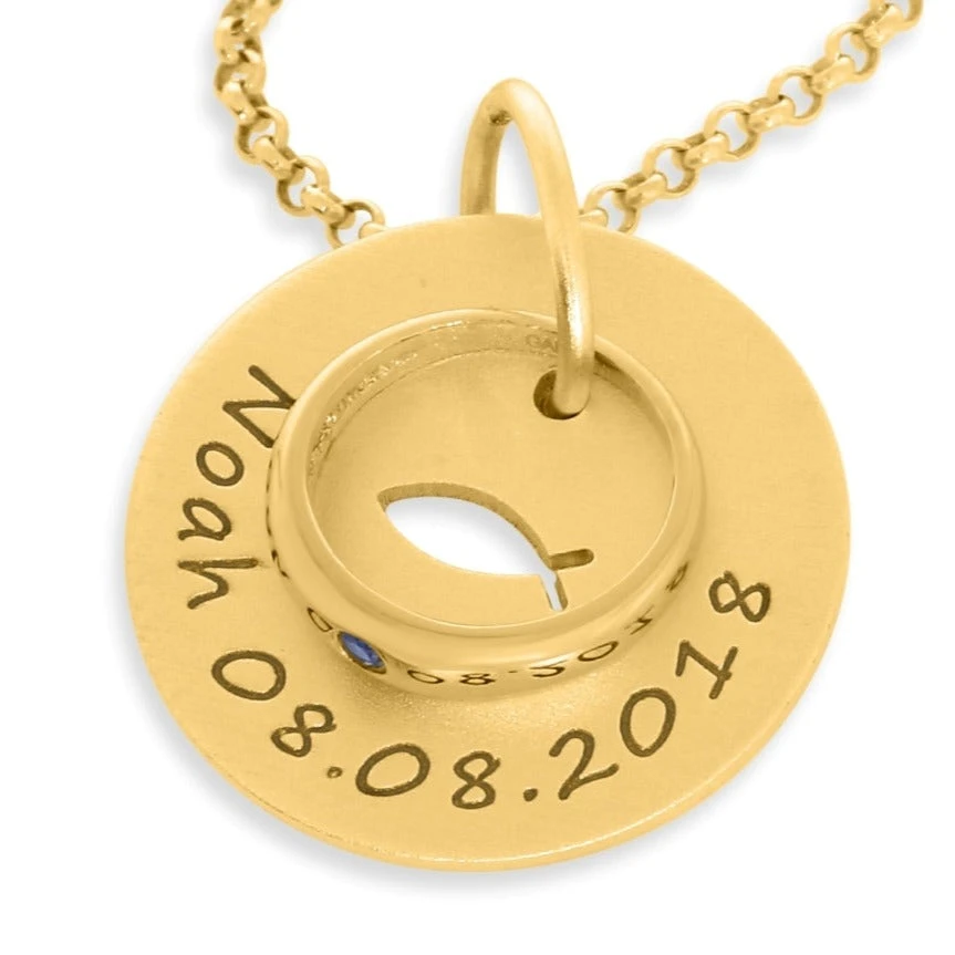KETTE TAUFE VERGOLDET GRAVUR NAME GESCHENK TAUFE JUNGE MÄDCHEN 1 KETTE TAUFE VERGOLDET GRAVUR NAME GESCHENK TAUFE JUNGE MÄDCHEN