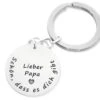 Schlüsselanhänger Mit Gravur Geschenk Vater Anhänger Papa Geschenk Vatertag