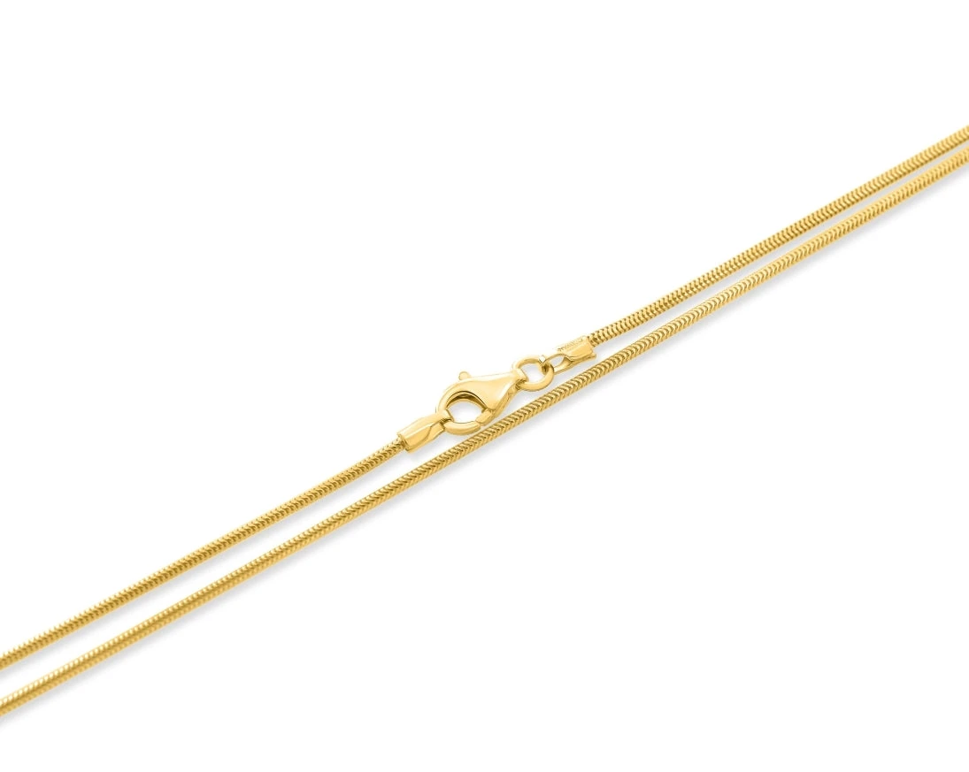 38 Cm SCHLANGENKETTE VERGOLDET 1 38 Cm SCHLANGENKETTE VERGOLDET